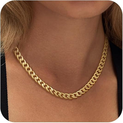 Cuban 18K Link Necklace