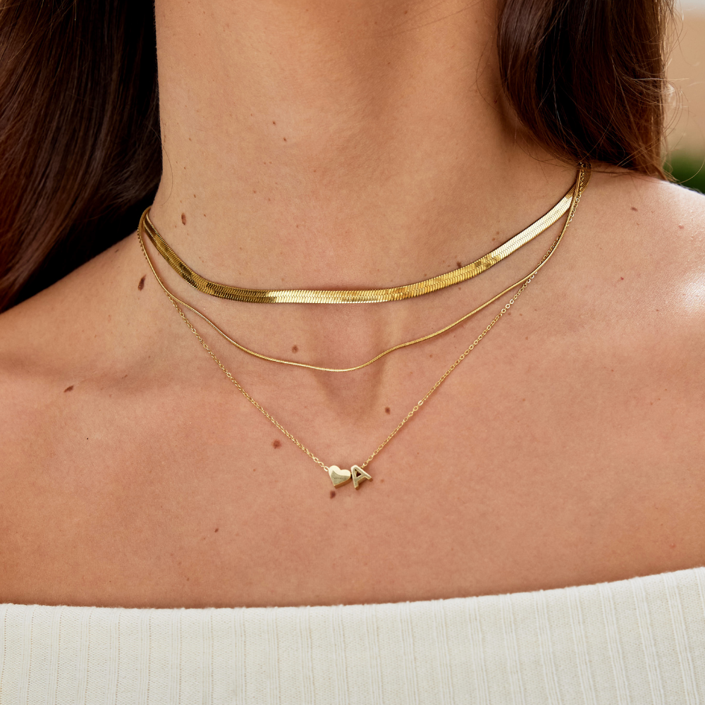 Eternal gold necklace