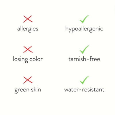 Stacked plate necklace