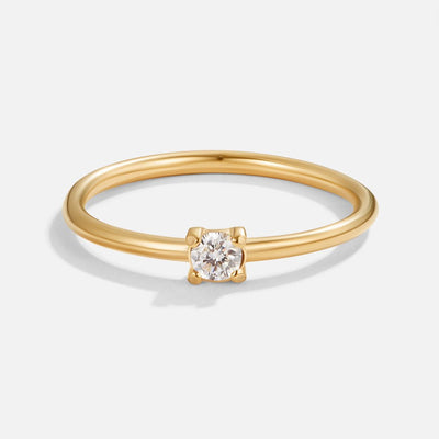 Gold Birthstone Rings