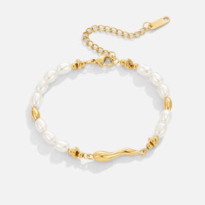 Lov freshwater pearl bracelet