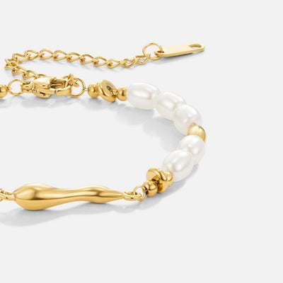 Lov freshwater pearl bracelet