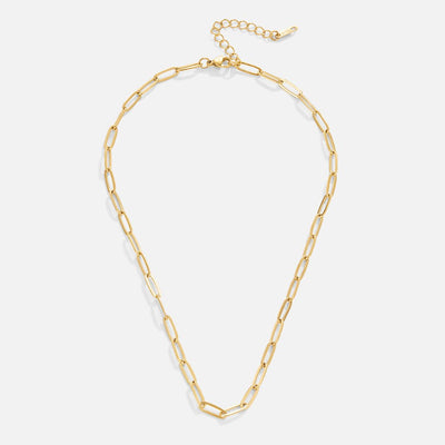 Gold Clip Necklace